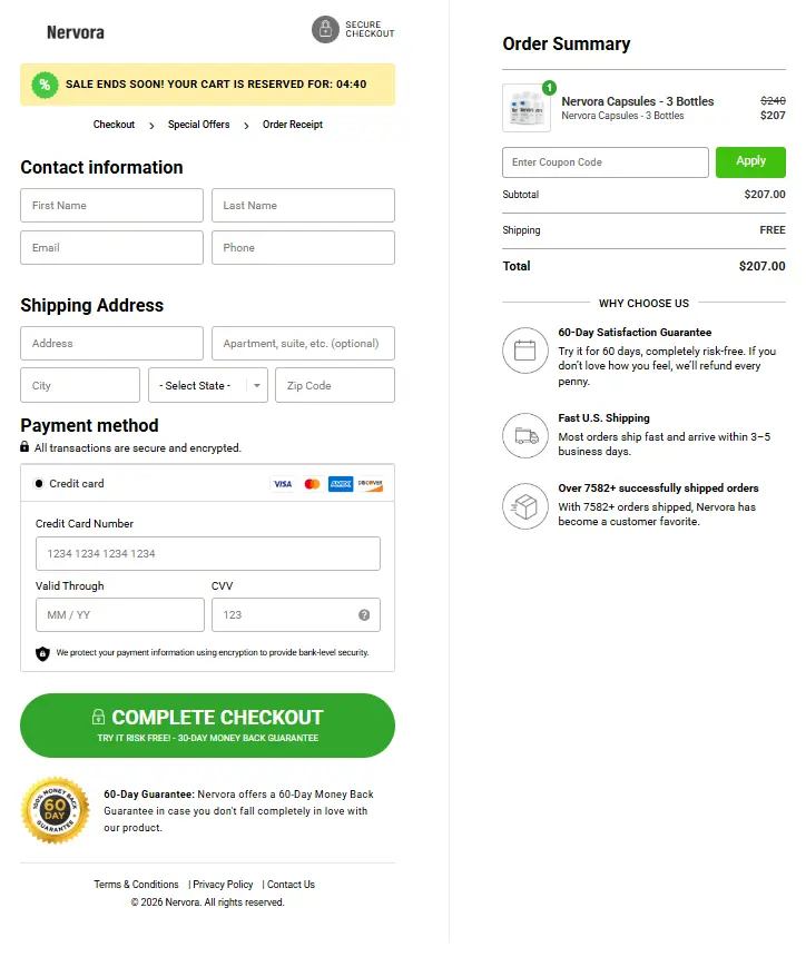 Coffee Burn Secure Checkout